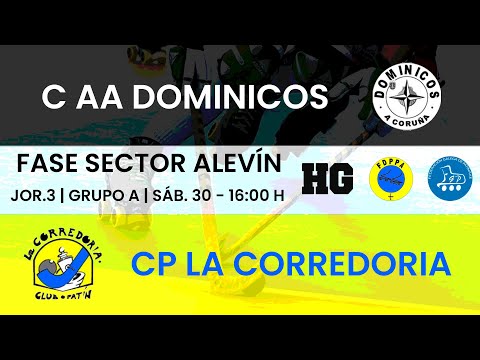 CAA DOMINICOS - CP LA CORREDORIA | SECTOR ALEVÍN | JOR.3 - GRUPO A