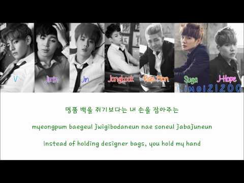 BTS (방탄소년단) - Miss Right [Hangul/Romanization/English] Color &amp; Picture Coded HD