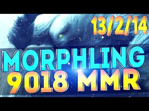 МОРФЛИНГ НА 9018 ММР! ПОКАЗАЛ ГДЕ РАКИ ЖИВУТ! | DOTA 2 MORPHLING Mr. 9k MMR