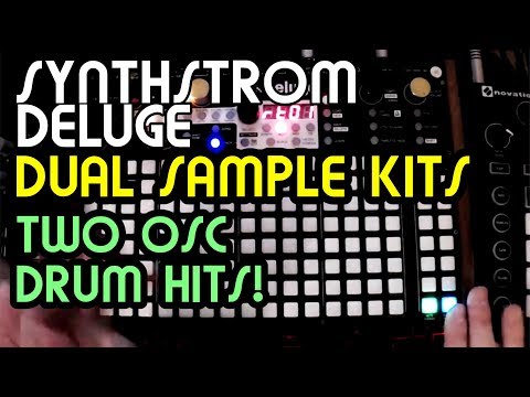 How To Set Up Dual Sample Kits // Synthstrom Deluge Tutorial
