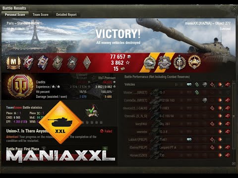 ACE TANKERodrom - Object 277 (HT tier 10)