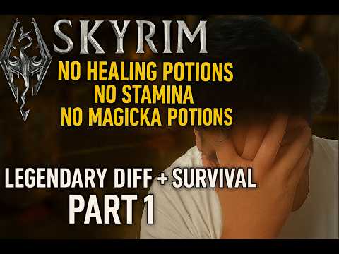 Skyrim Broke Me – Legendary Challenge Part  1 (ENG)