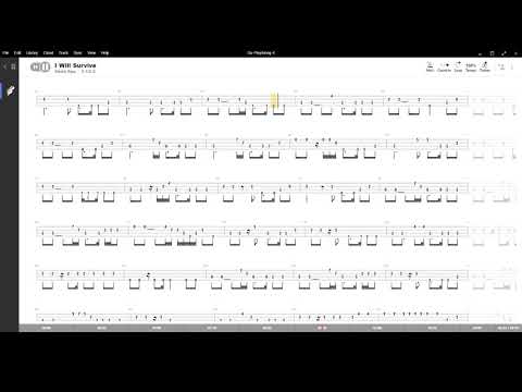 I will survive ( Gloria Gaynor ) ,Tablatura e base Senza Basso - Backing bass track - NO BASS