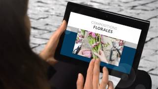 preview picture of video 'Fleuriste, composition, bouquet,fleur mariage, Beauvais : MONCEAU FLEURS'