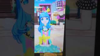 プリチャンのあずやとゆずきの物語実況