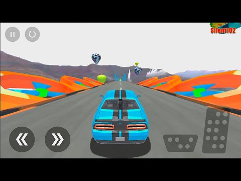 Police Car Stunt Games - Mega Ramps - Car Racing Driving Simulator - Android Gameplay