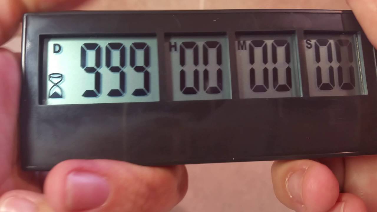 Aimila 999 Days Digital Countdown Timer