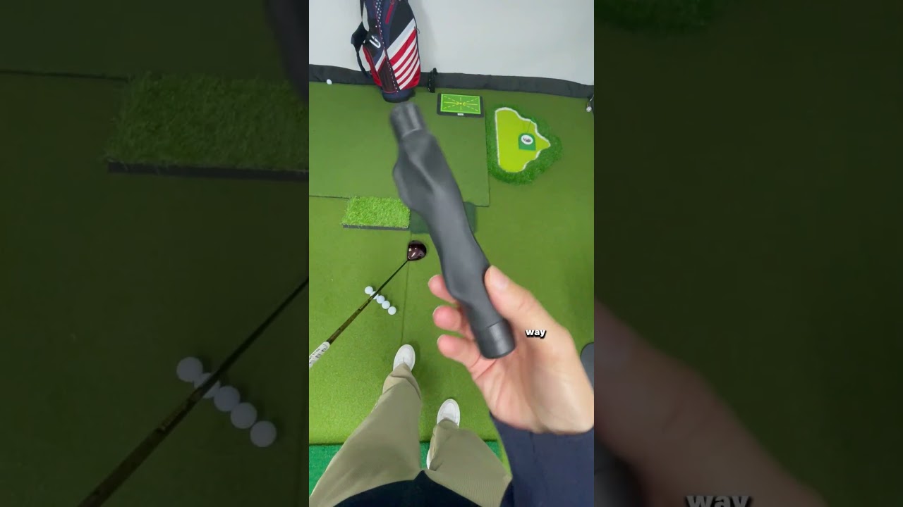 If you have open club face like this, won’t hit straight  And this is gonna fix#arttodo #golfgrip