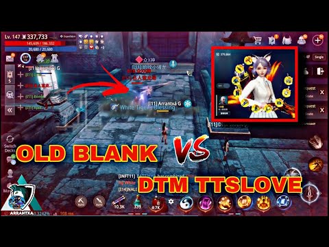 MIR4-384K PS OLD BLANK VS 376K PS DTM TTSLOVE | THE BATTLE OF TOP 1 WARRIOR AND ARBALIST |TOBD 4F