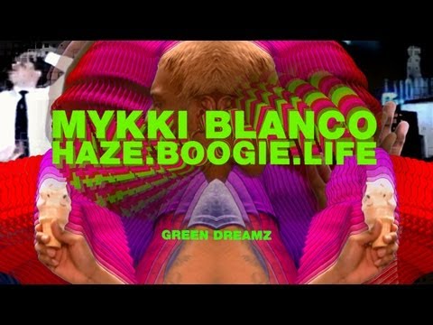 Mykki Blanco Performs "Haze.Boogie.Life" - Green Dreamz