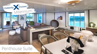 Penthouse Suite Full Walkthrough Tour & Review 4K | Celebrity Millennium | 2021