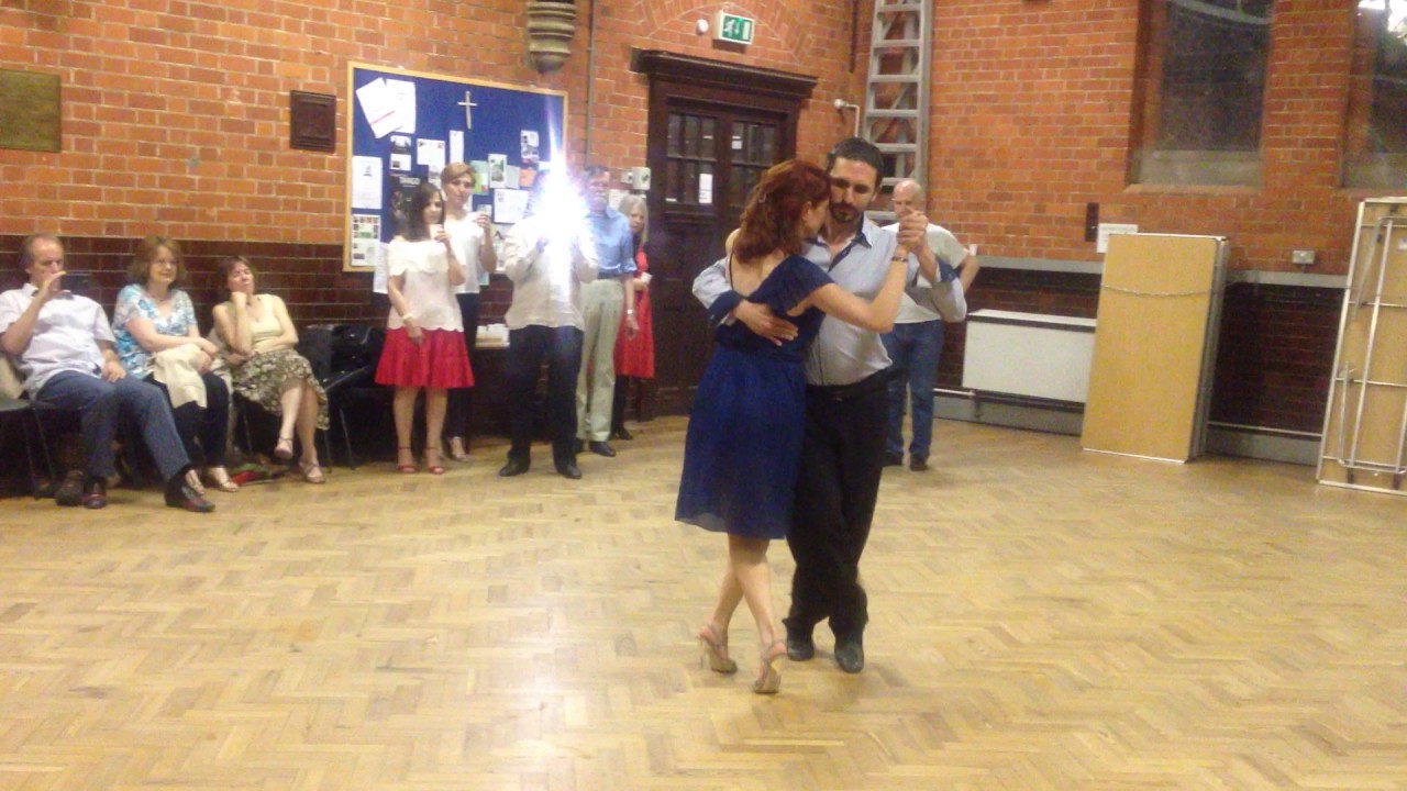Alexandra Wood & Guillermo Torrens. Milonga Class at Reading Tango Club
