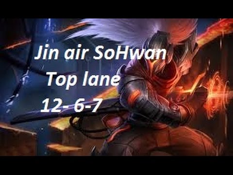 Jin Air Sohwan - Yasuo vs Ekko - KR Challenger 6.17