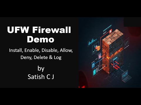 UFW (Uncomplicated Firewall) - Step by Step Demo