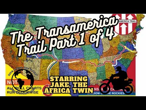 Transamerica Trail 2021, Part 1 of 4, with Jake, the Honda Africa Twin  - Part 1 MS, AR, OK