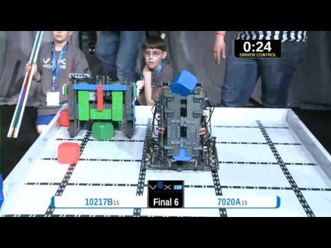 2015 VEXIQ Elem Finals 6 -  (10217B 7020A) 129 - VEX-IQ Elementary School-VEX Worlds 2015