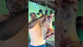 Pesando a carne