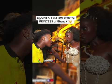 SPEED FALLS IN LOVE WITH THE PRINCESS OF GHANA 😳