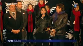 Anggun - La Marseillaise (Festivités de Noël à Strasbourg)