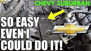 SIMPLE How To Replace Engine Knock Sensor GM V8