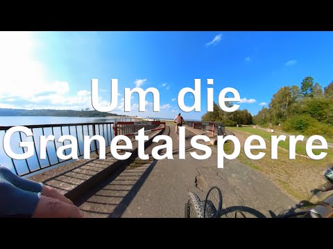 Granetalsperre Mountainbike Full Ride - Komplette Strecke in Langelsheim / Harz