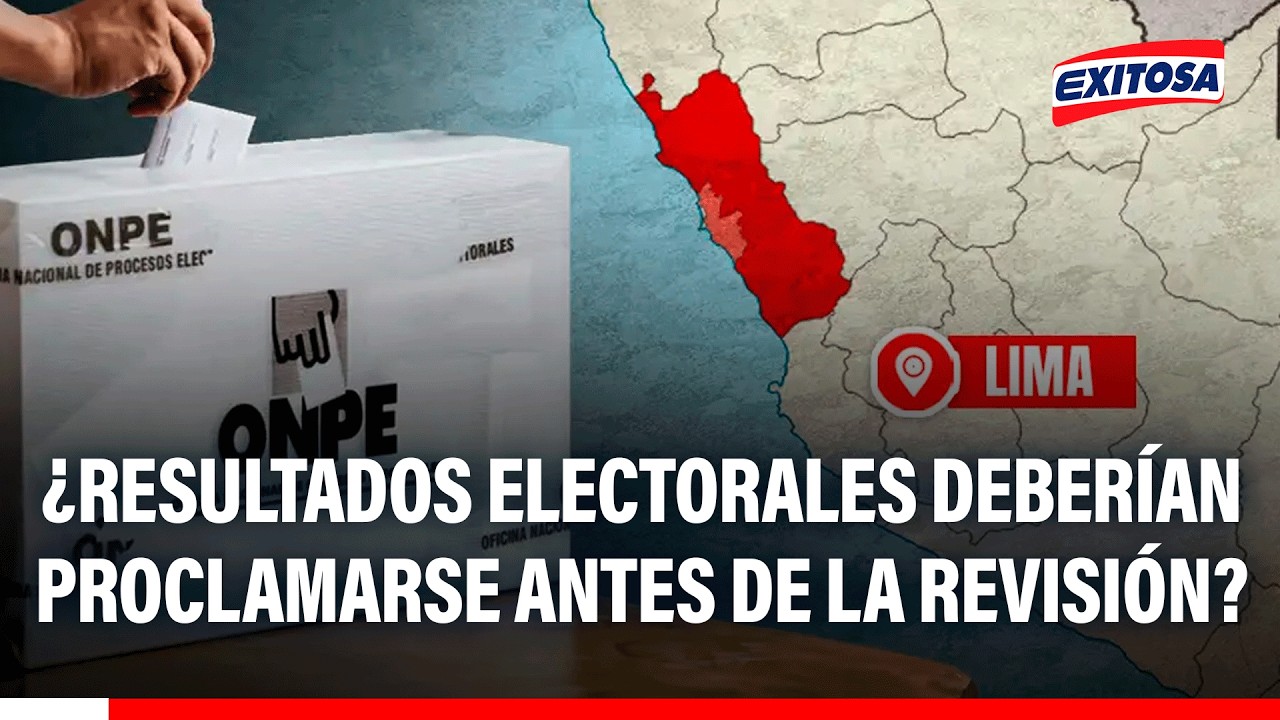 🔴🔵 JNE ordena auditoría informática y exhaustiva a la primera vuelta