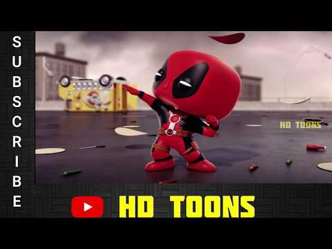 DEADPOOL VS VENOM FIGHT ANIMATION HD TOONS