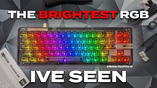 this keyboard has GORGEOUS RGB and sound!?!? (KiiBoom Phantom 68)