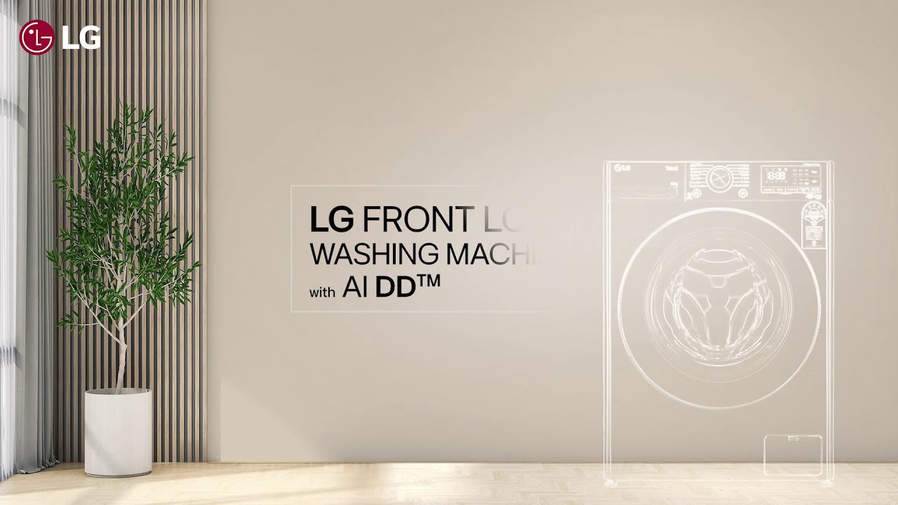 LG 12Kg Front Load Washing Machine, AI Direct Drive™, Onyx Black, 5 Star, FHP1412Z5O