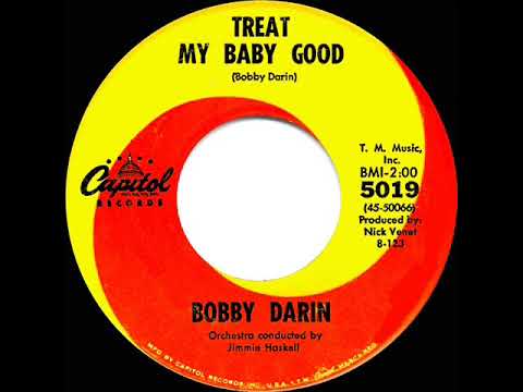 1963 HITS ARCHIVE: Treat My Baby Good - Bobby Darin