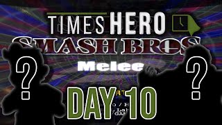 Smash Bros Melee Day 10 - Unlocking Characters, 100 Man Melee