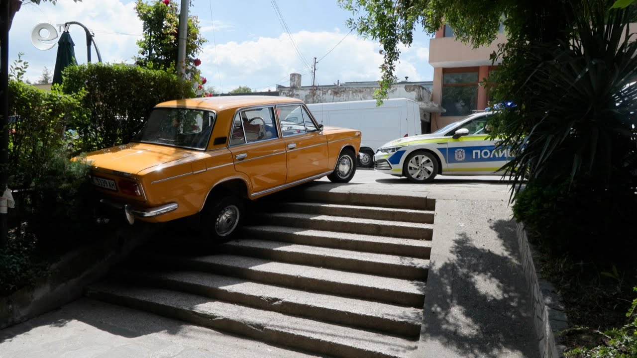 Катастрофа на паркинг в Хасково се размина без жертви