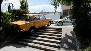 Катастрофа на паркинг в Хасково се размина без жертви