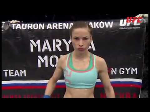Maryna Moroz Battles Angela Hill At UFC On Fox 28