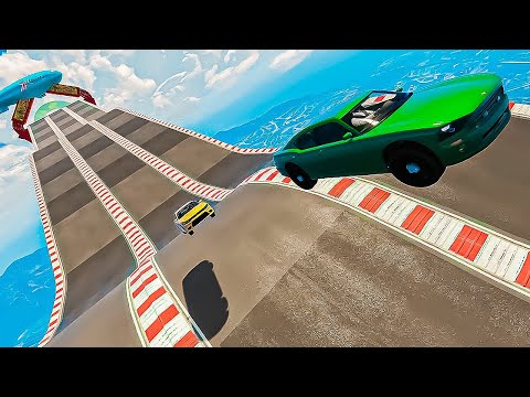 MEGA RAMPA COM VAI E VOLTA ONDULADO !! O QUE É ISTOOOOO - GTA V ONLINE - GTA 5 ONLINE