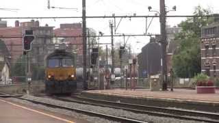 preview picture of video 'Hasselt Railway Station (Gare de Hasselt), Limburg, Belgium - 23rd October, 2014'