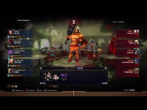 SMITE Conquest Hercules Support Is So Overpowered! I Forced A Surrender!