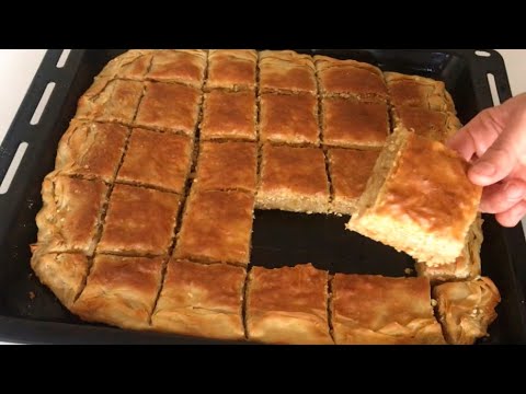 📣BU TARİFİ BAKLAVAYA DEĞİŞMEM😍100 YILLIK TARİF❗️İNANILMAZ DERECEDE LEZZETLİ CEVİZLİ BÖREK TARİFİ