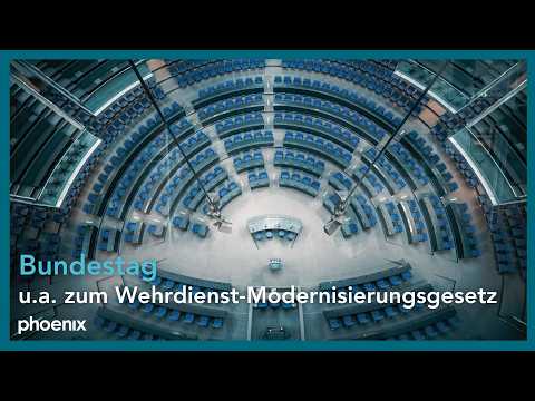 31. Sitzung des Deutschen Bundestages: u.a. zum Wehrdienst-Modernisierungsgesetz