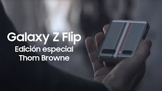 Samsung Galaxy Z Flip | Edición Especial Thom Browne anuncio