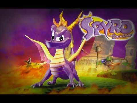 Spyro the Dragon - World Six: Gnasty's World & Credits (PS1)
