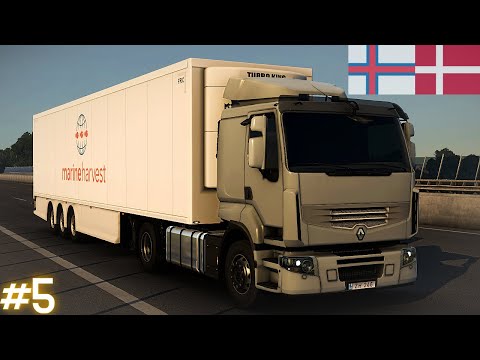ETS2 1.48 | "Faroese Fish" | Klaksvik - Padborg | Renault Premium | Promods 2.66