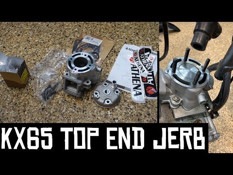 KX65 top end install, ran into a little trouble...