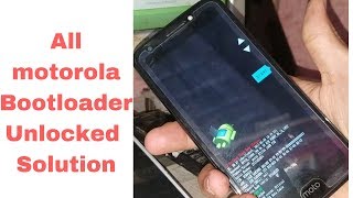 All motorola Bootloader How To Unlocked  Done 100%Ok Solution   | mobile cell phone |