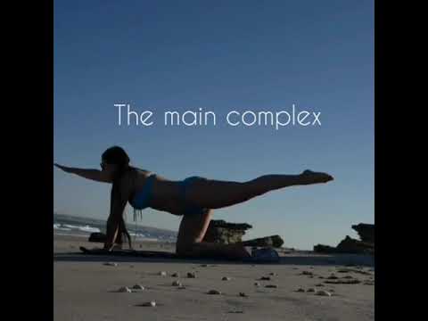 Yoga at the beach from Aziza