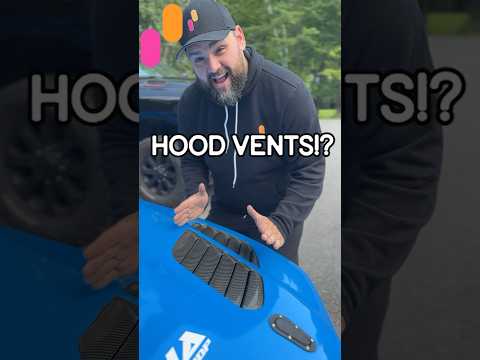 Hood Vents are just cool #pinkorange #hood #vent #hoodvent #aero #bmw #carbonfiber