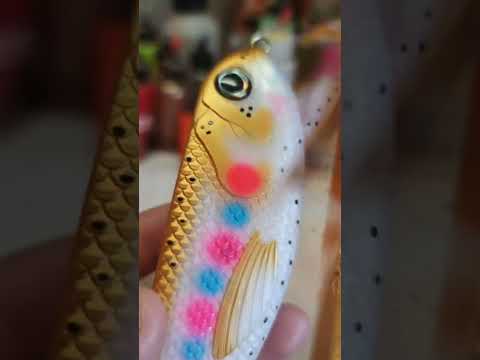 How to make Shallow Screws for Very Big Soft Plastics from 1.6-2mm wire.