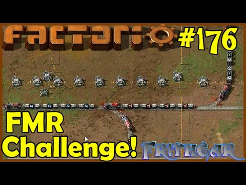 Factorio Million Robot Challenge #176: Train Traffic Trouble!