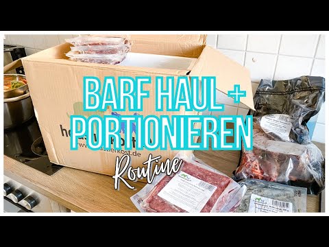 BARFEN | BARF HAUL | BARF PORTIONIEREN | Frauchens.Liebling