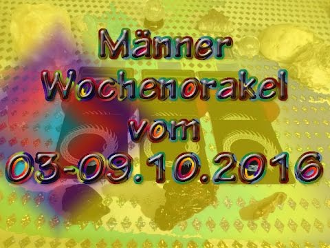 Männer Wochenorakel vom 03-09.10.2016
